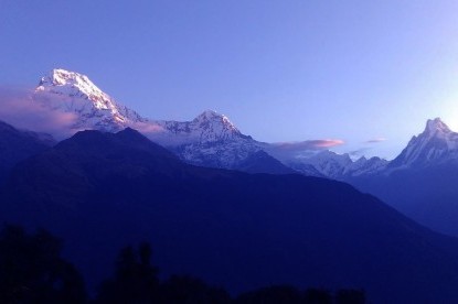 Annapurna South From Poon Hill