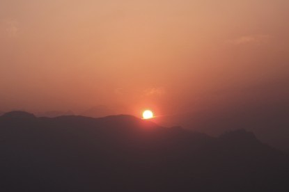 Sunrise from Poon hill