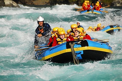 Rafting trip on Trishuli River