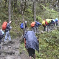 trekking in Nepal,  trekking, trekking with sabin